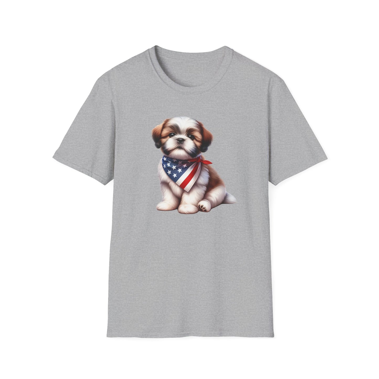 Patriotic Dog T-Shirt for Dog Lovers