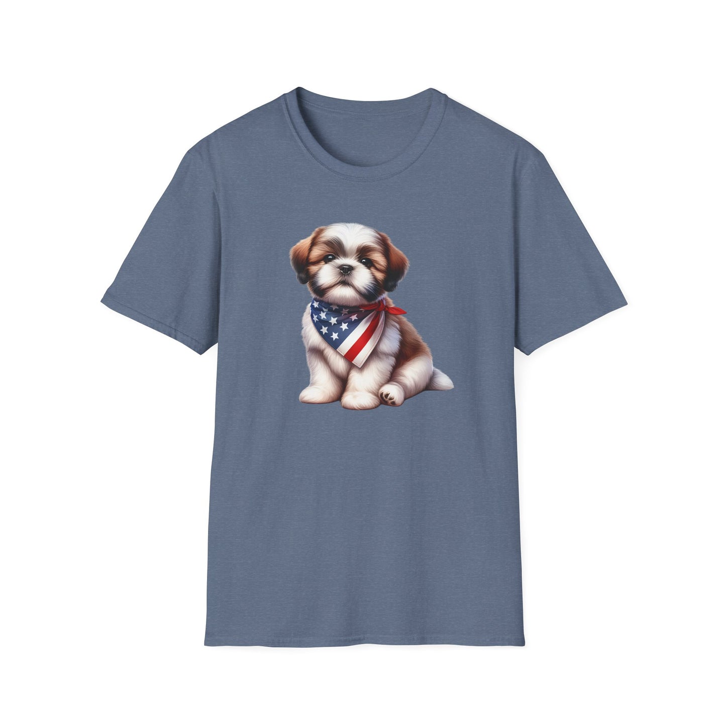 Patriotic Dog T-Shirt for Dog Lovers