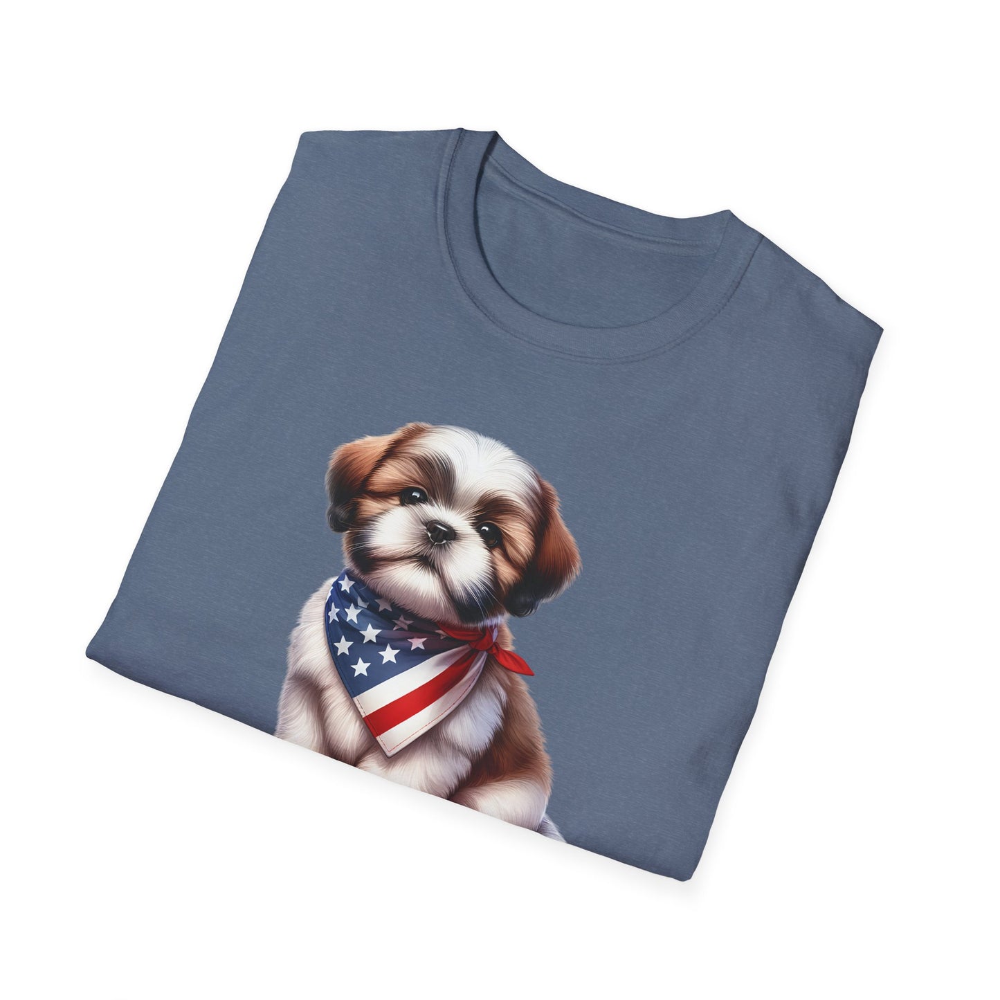 Patriotic Dog T-Shirt for Dog Lovers