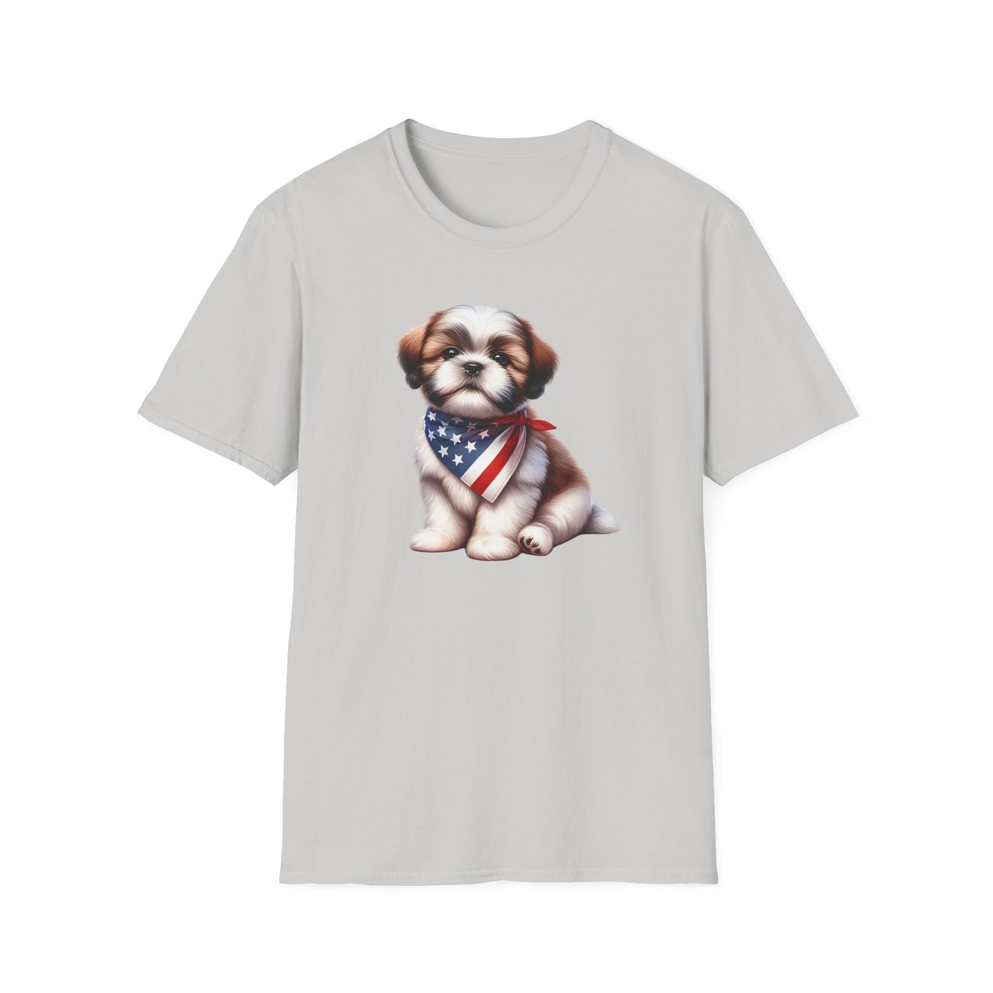 Patriotic Dog T-Shirt for Dog Lovers