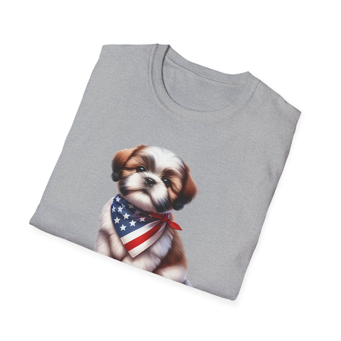 Patriotic Dog T-Shirt for Dog Lovers