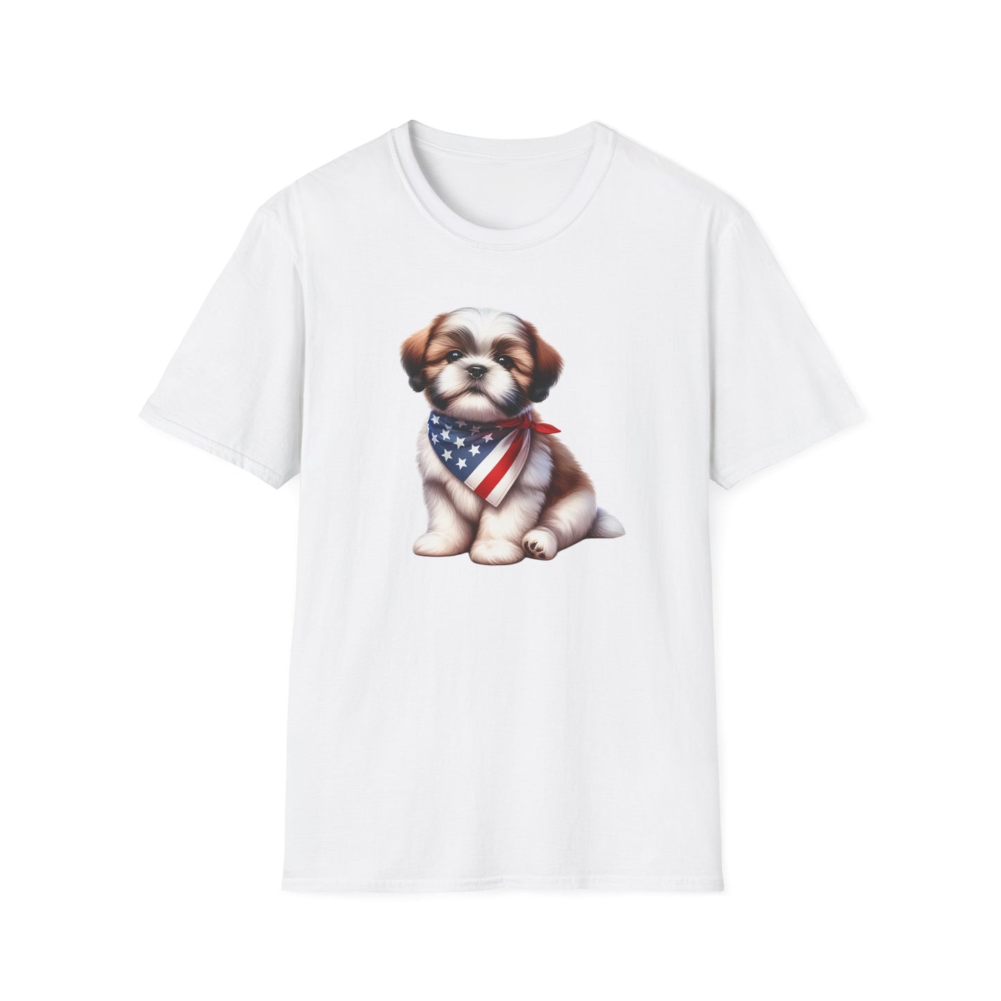 Patriotic Dog T-Shirt for Dog Lovers
