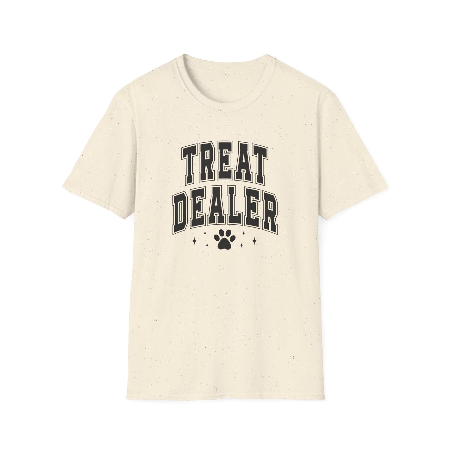 Funny Pet Lover T-Shirt - Treat Dealer - Unisex Softstyle Tee