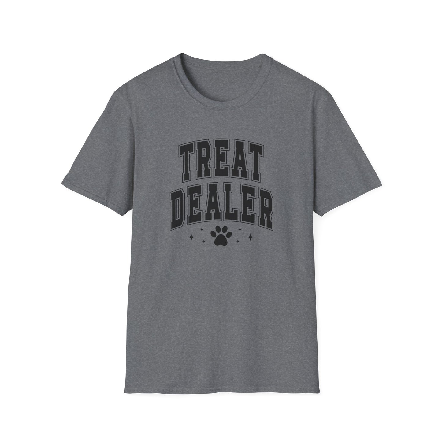 Funny Pet Lover T-Shirt - Treat Dealer - Unisex Softstyle Tee