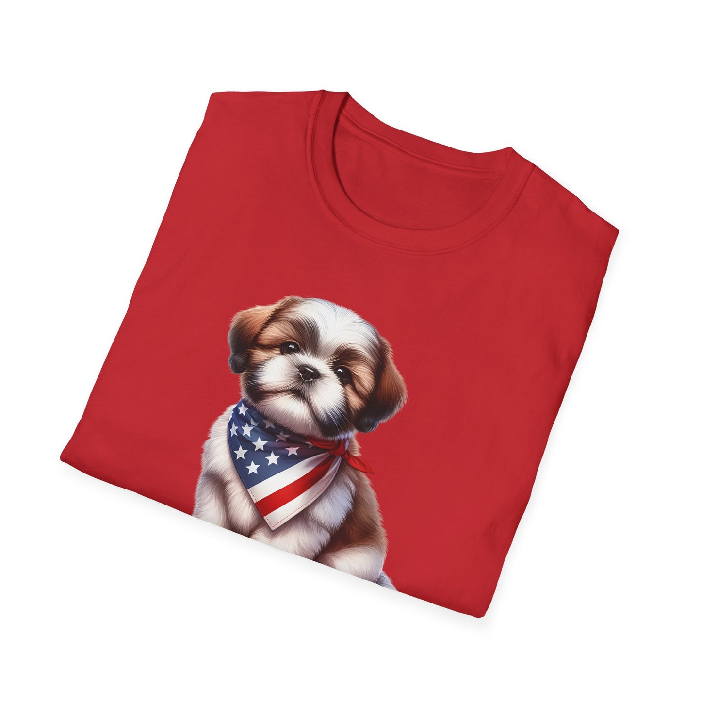 Patriotic Dog T-Shirt for Dog Lovers