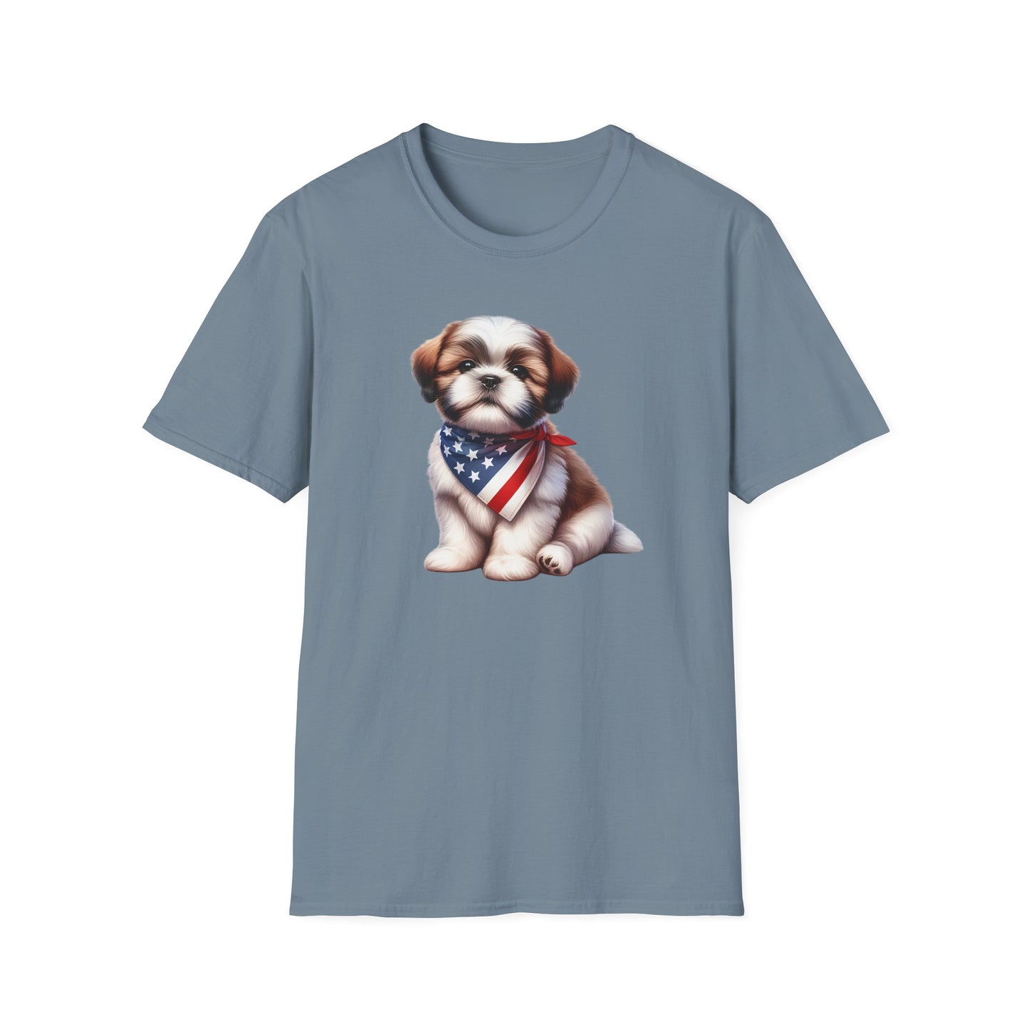 Patriotic Dog T-Shirt for Dog Lovers