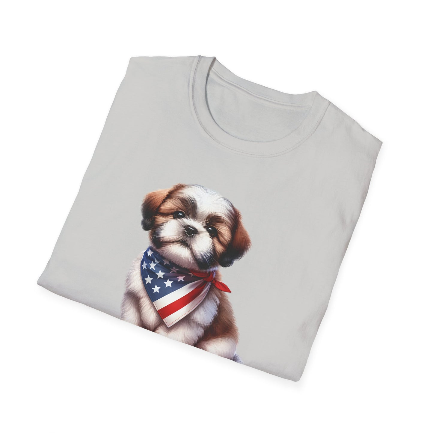 Patriotic Dog T-Shirt for Dog Lovers