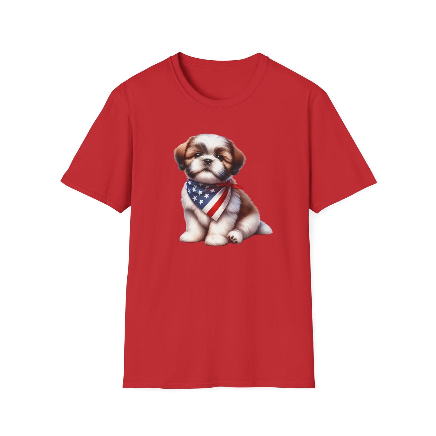 Patriotic Dog T-Shirt for Dog Lovers