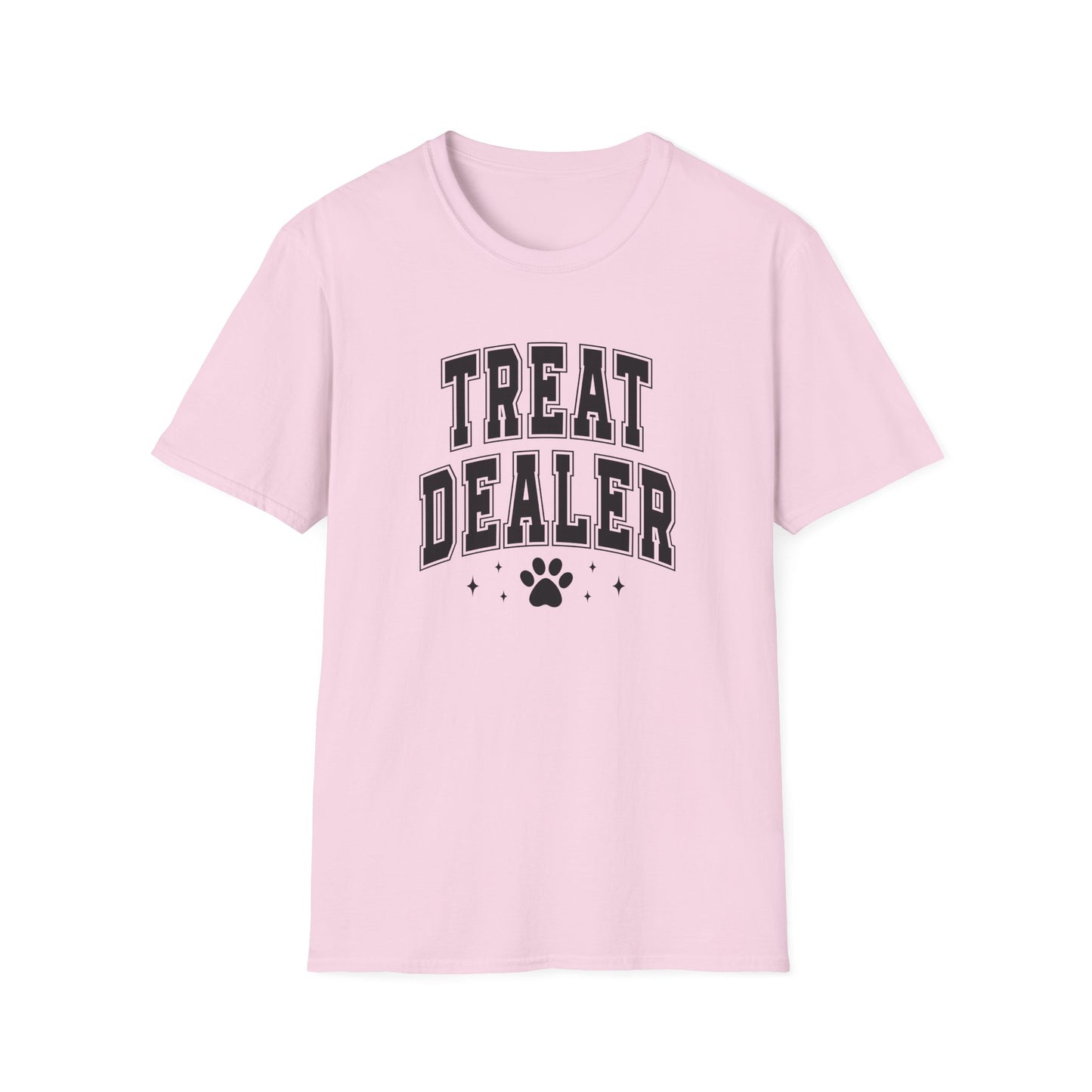 Funny Pet Lover T-Shirt - Treat Dealer - Unisex Softstyle Tee
