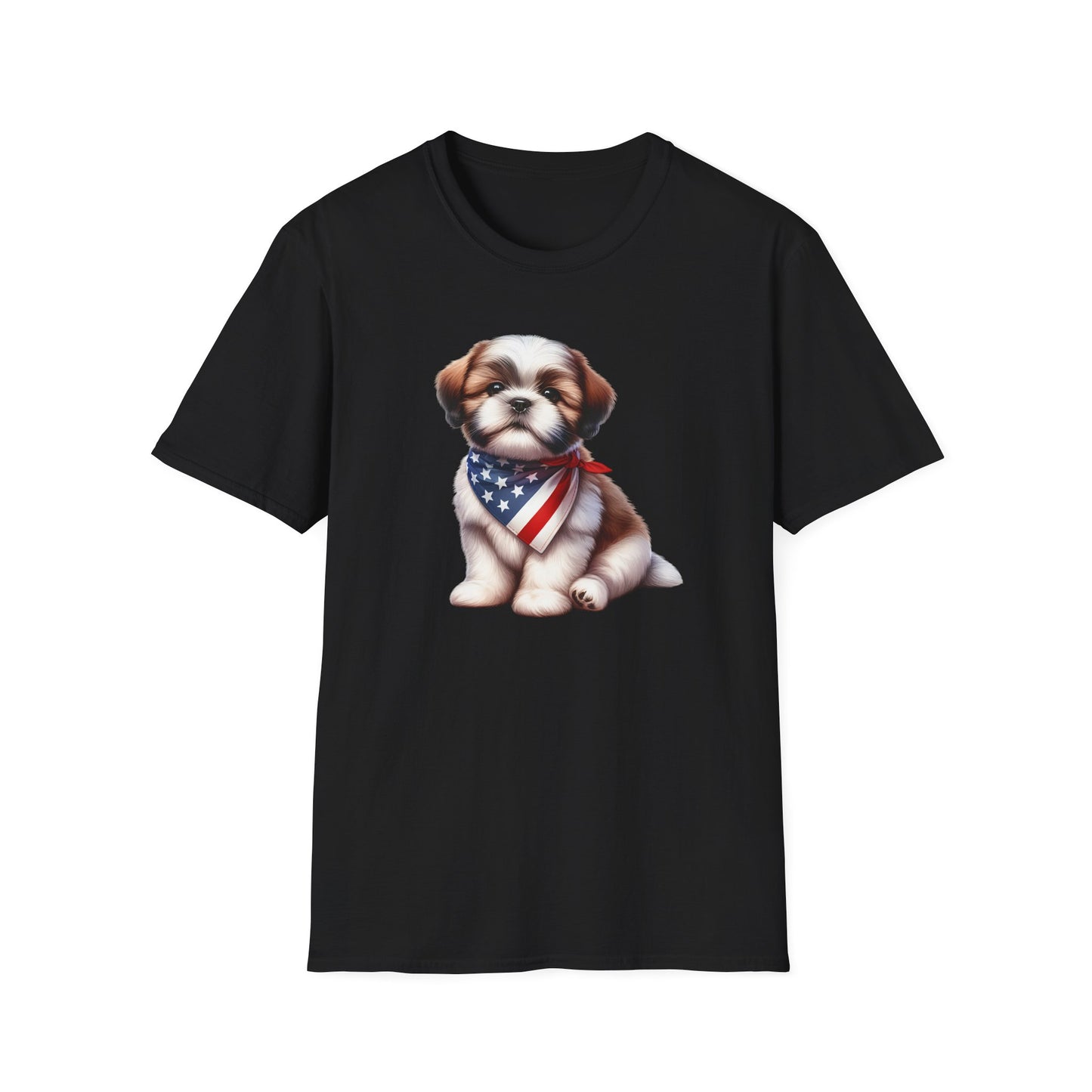 Patriotic Dog T-Shirt for Dog Lovers