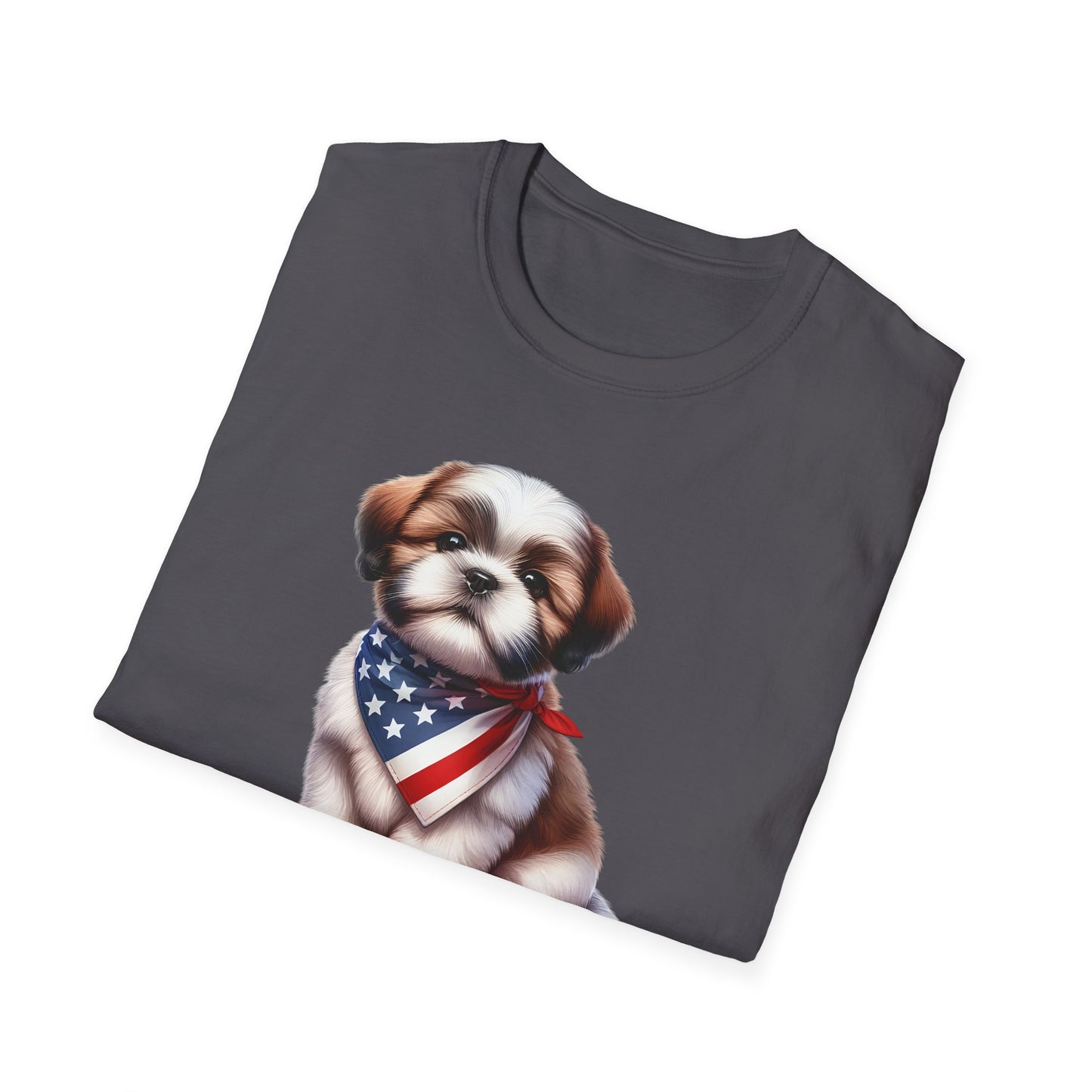 Patriotic Dog T-Shirt for Dog Lovers