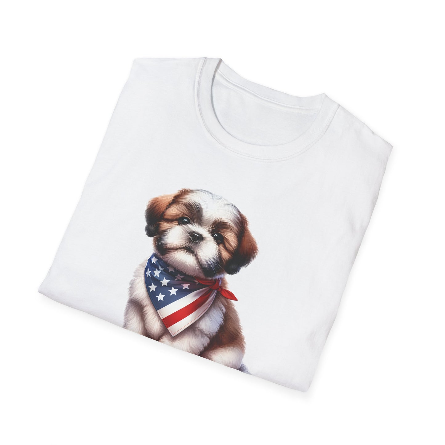 Patriotic Dog T-Shirt for Dog Lovers