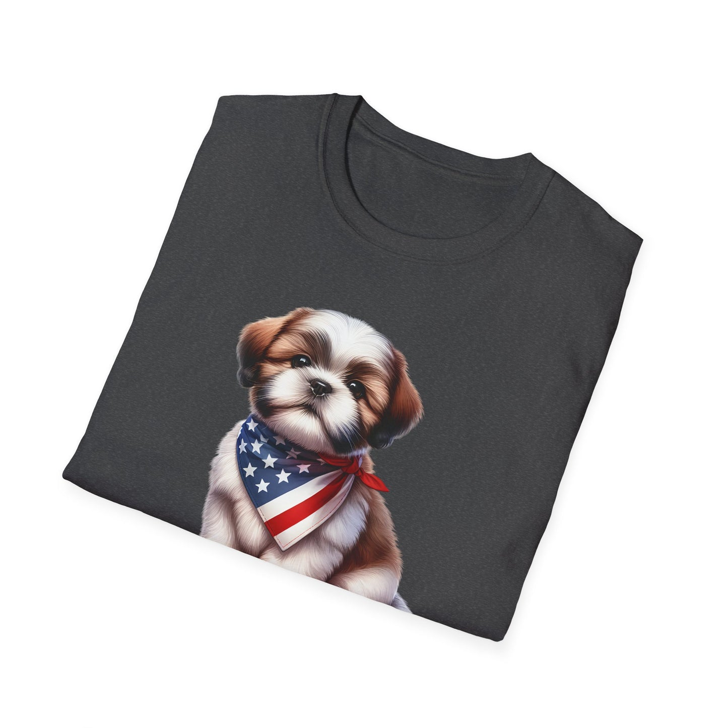 Patriotic Dog T-Shirt for Dog Lovers