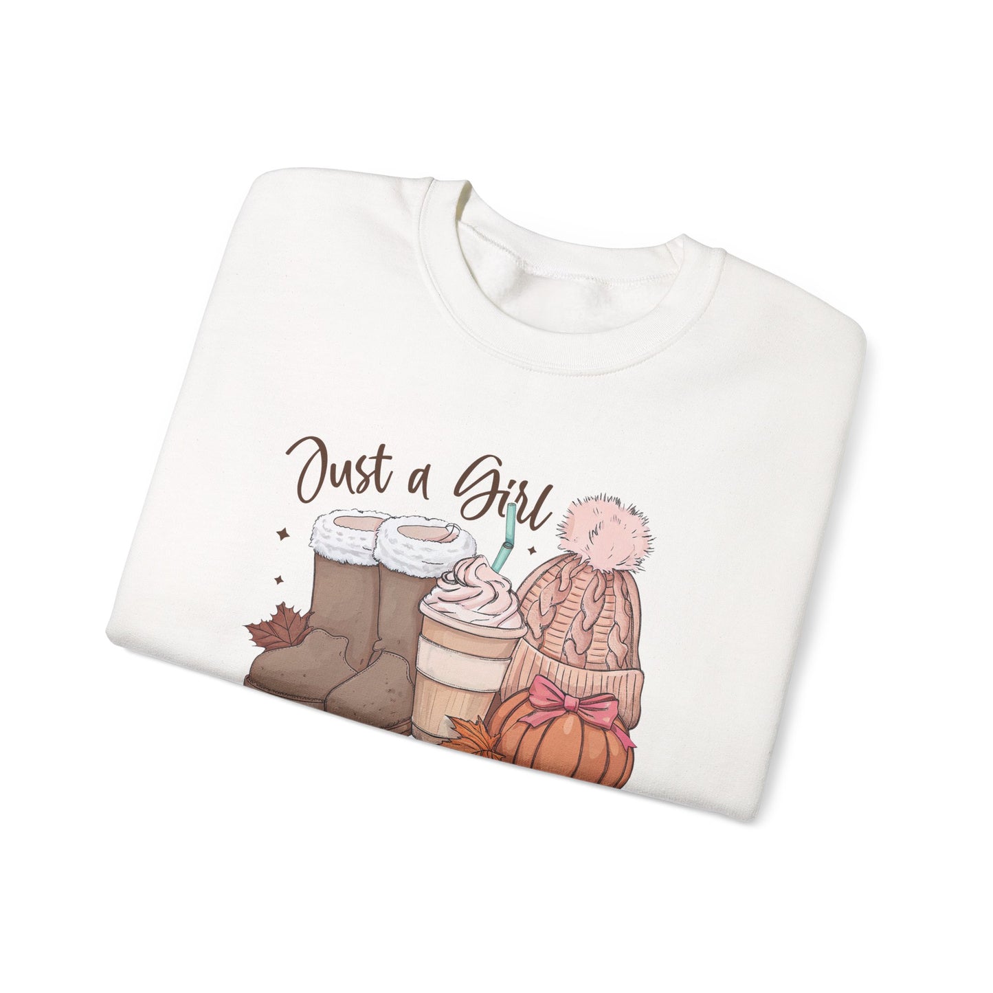Cozy Fall Sweatshirt | DTF Transfer | Just a Girl Who Loves Fall | Autumn Fashion | Halloween Gift | Comfy Sweatshirt | Seasonal Style | [...]