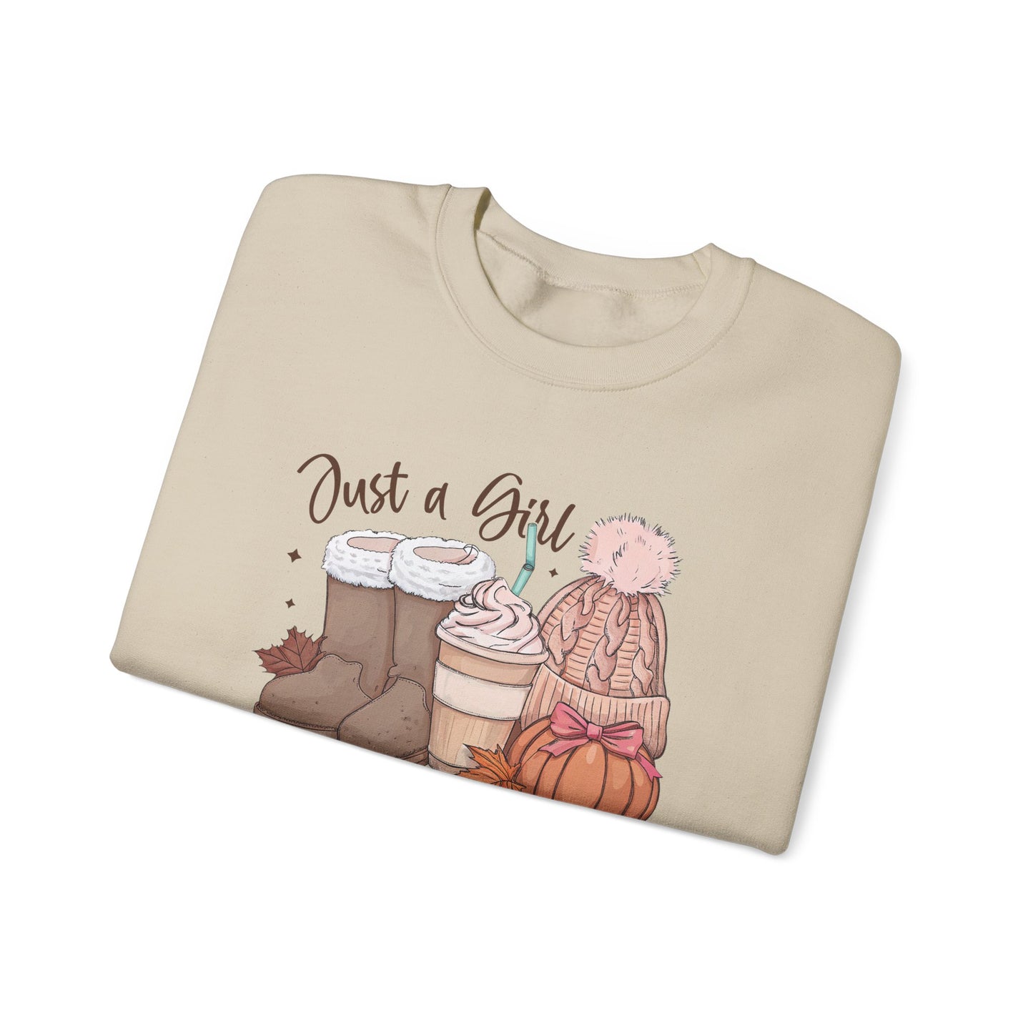 Cozy Fall Sweatshirt | DTF Transfer | Just a Girl Who Loves Fall | Autumn Fashion | Halloween Gift | Comfy Sweatshirt | Seasonal Style | [...]