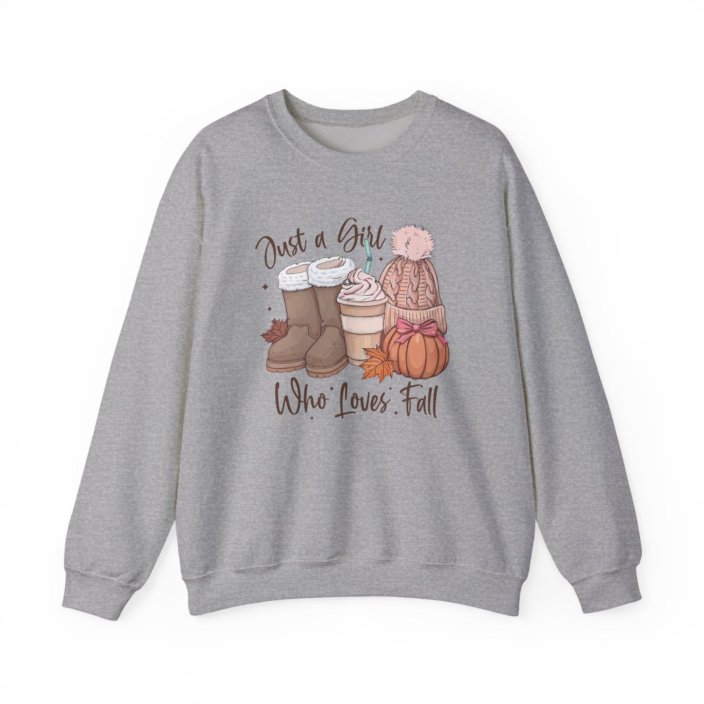 Cozy Fall Sweatshirt | DTF Transfer | Just a Girl Who Loves Fall | Autumn Fashion | Halloween Gift | Comfy Sweatshirt | Seasonal Style | [...]