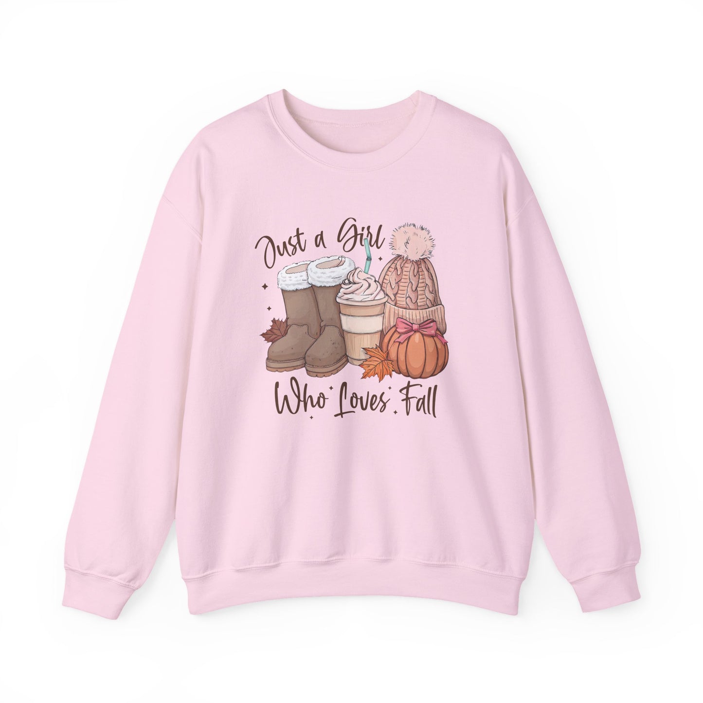 Cozy Fall Sweatshirt | DTF Transfer | Just a Girl Who Loves Fall | Autumn Fashion | Halloween Gift | Comfy Sweatshirt | Seasonal Style | [...]