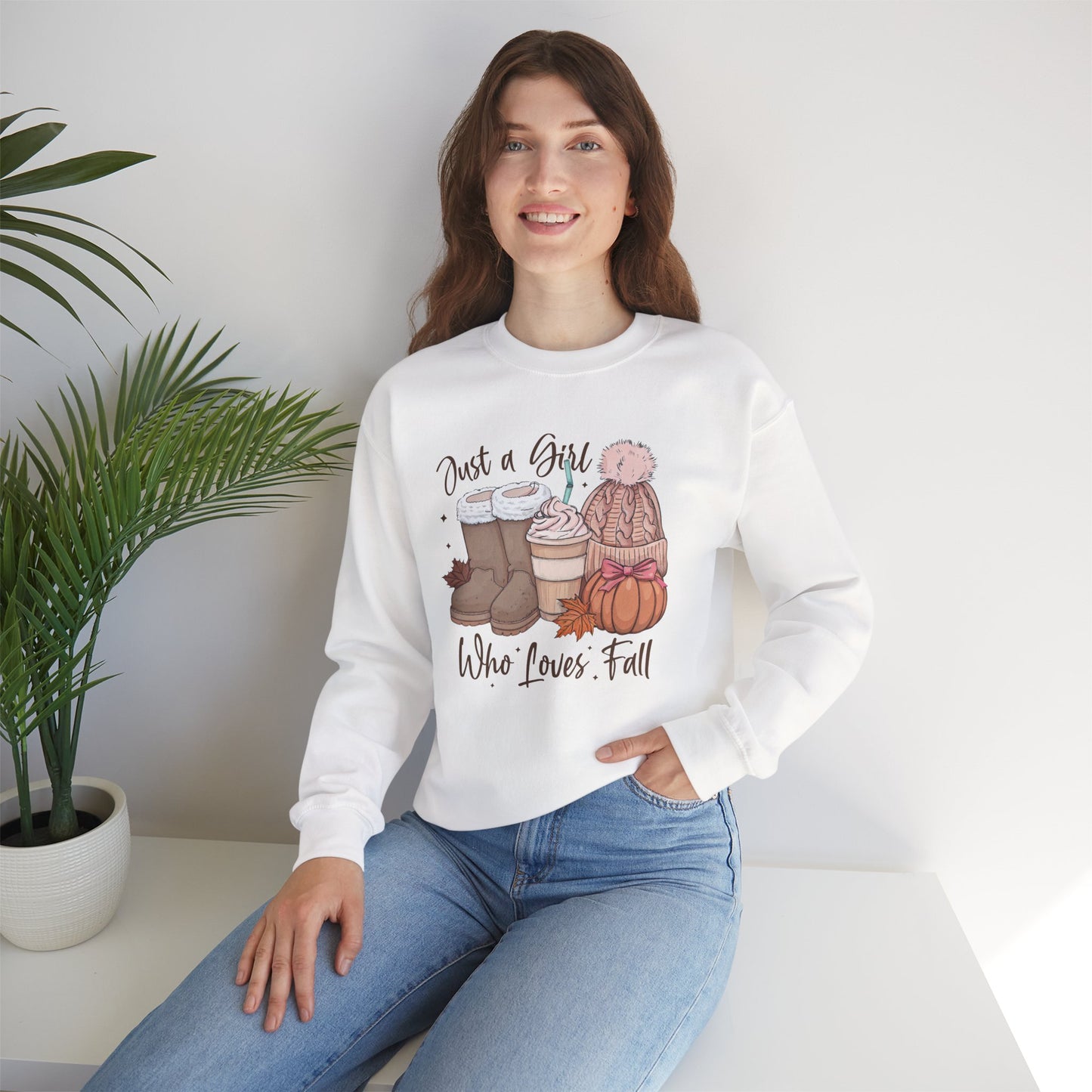 Cozy Fall Sweatshirt | DTF Transfer | Just a Girl Who Loves Fall | Autumn Fashion | Halloween Gift | Comfy Sweatshirt | Seasonal Style | [...]