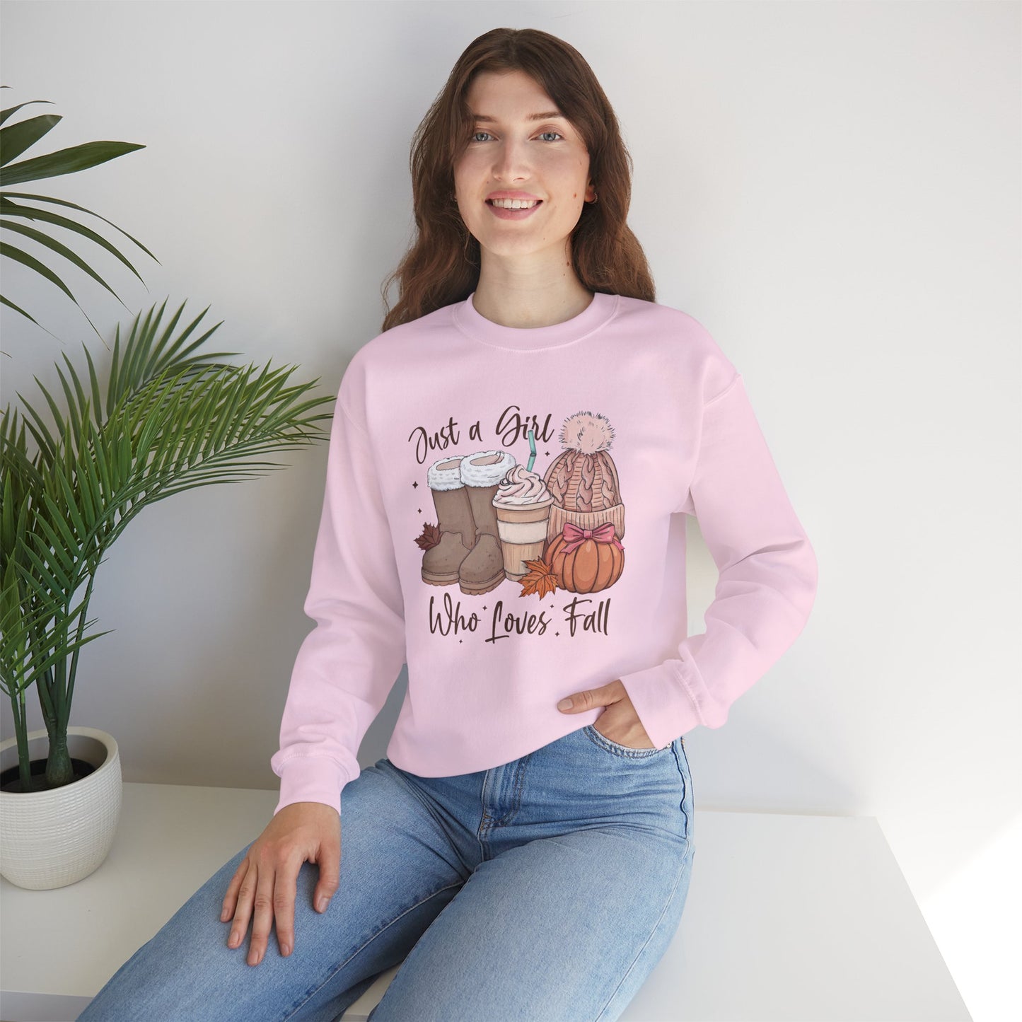 Cozy Fall Sweatshirt | DTF Transfer | Just a Girl Who Loves Fall | Autumn Fashion | Halloween Gift | Comfy Sweatshirt | Seasonal Style | [...]